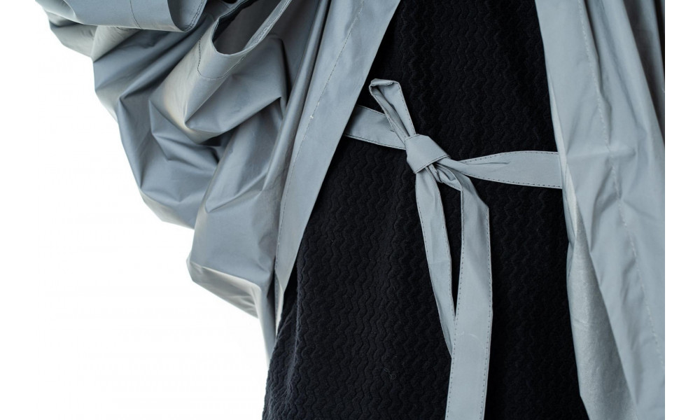 Poncho Cube Utility Road/XC Safety silver'n'grey - 5