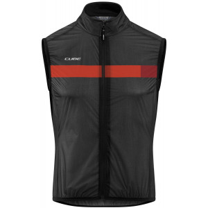 Gilet Cube Wind Road/XC black