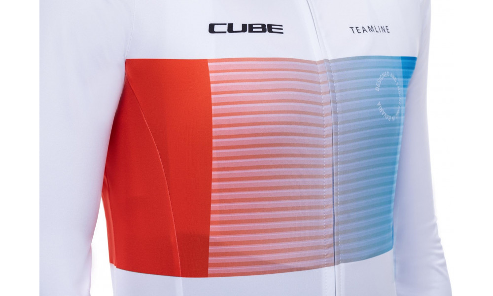 Веломайка Cube WS Road/XC L/S white'n'blue'n'red - 3