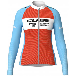 Веломайка Cube X Factory Racing WS Road/XC L/S blue'n'orange