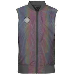 Gilet Cube Wind Safety rainbow reflective