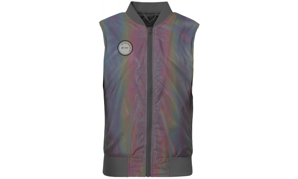 Gilet Cube Wind Rookie Safety rainbow reflective - 1