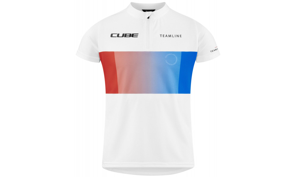 Веломайка Cube Rookie Teamline S/S white'n'blue'n'red - 1