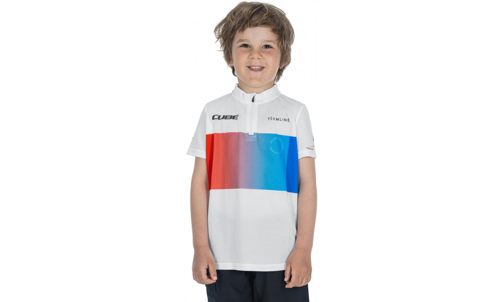 Jersey Cube Rookie Teamline S/S white'n'blue'n'red - 3