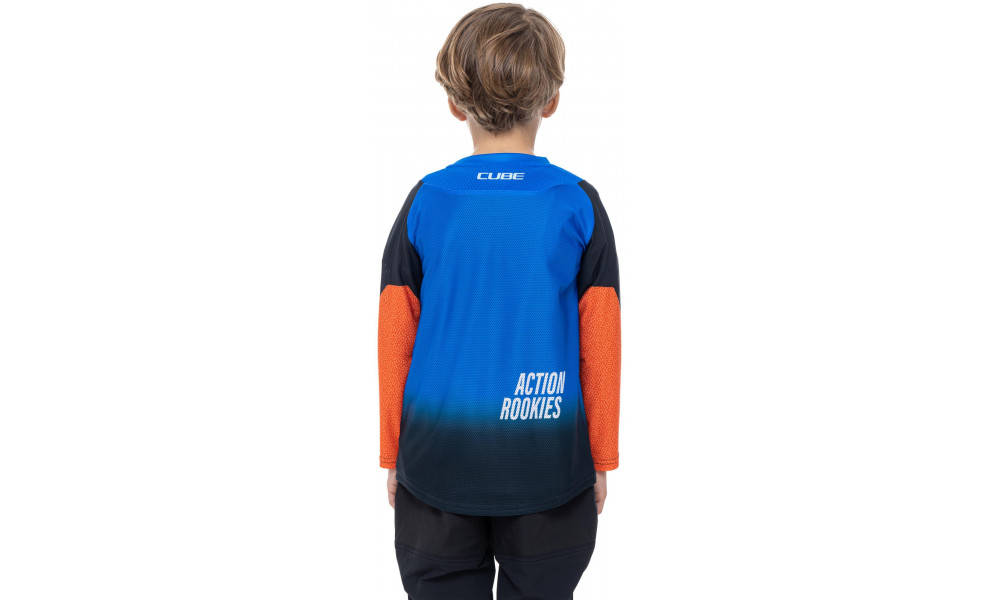 Веломайка Cube Vertex Rookie X Actionteam L/S black'n'blue - 3