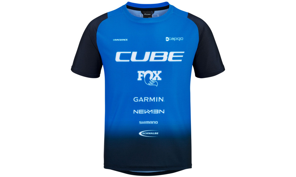 Веломайка Cube Vertex Rookie X Actionteam S/S black'n'blue - 1