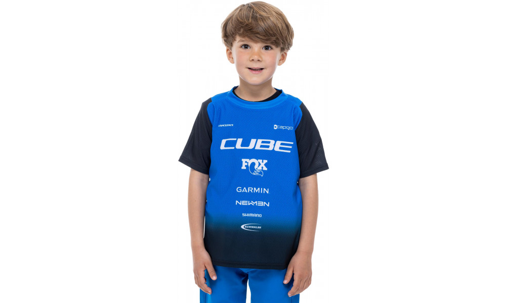 Jersey Cube Vertex Rookie X Actionteam S/S black'n'blue - 4