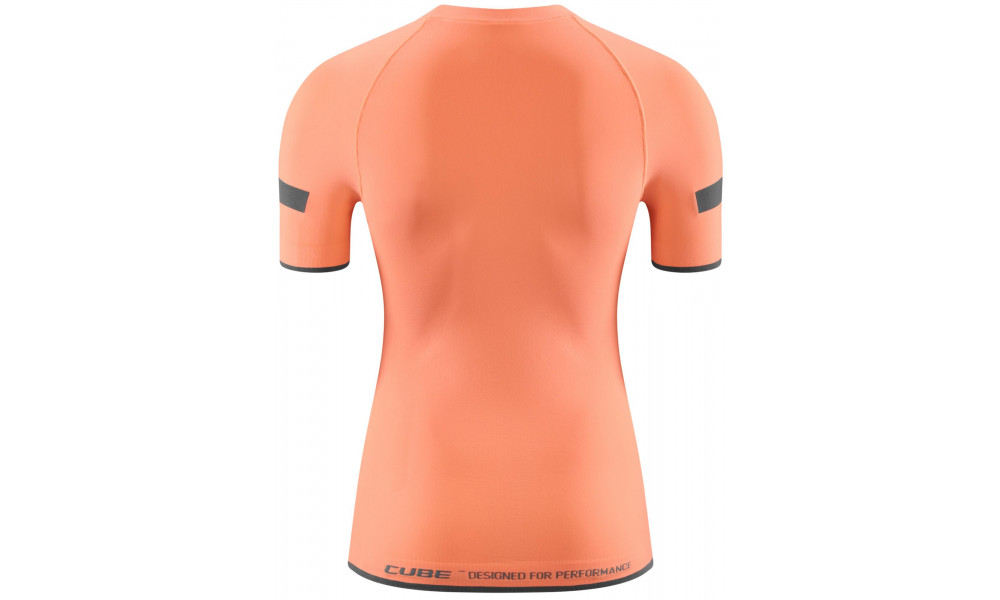 Baselayer shirt Cube WS Race Be Cool S/S coral - 6