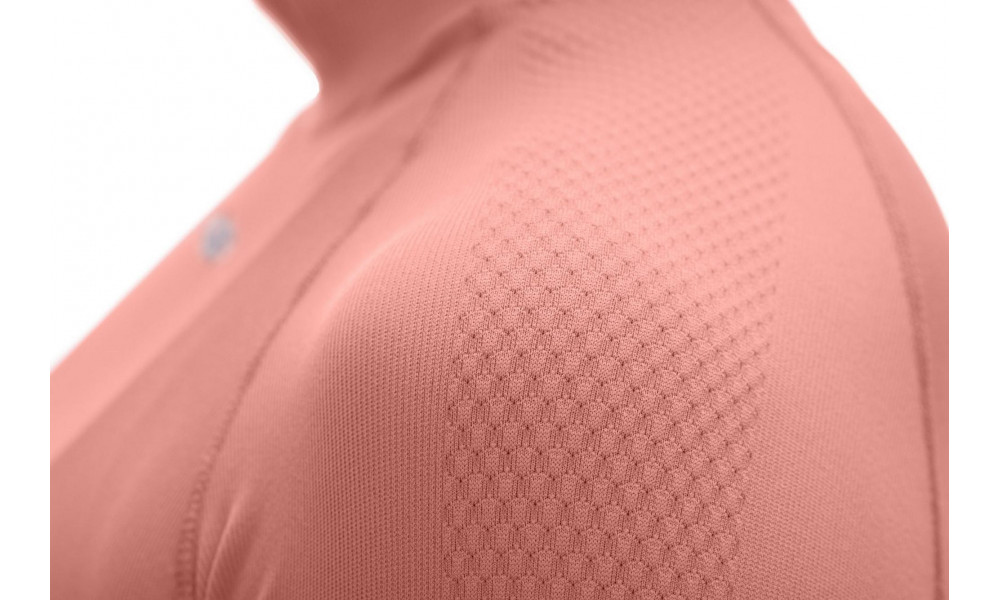 Baselayer shirt Cube WS Race Be Warm L/S coral - 2