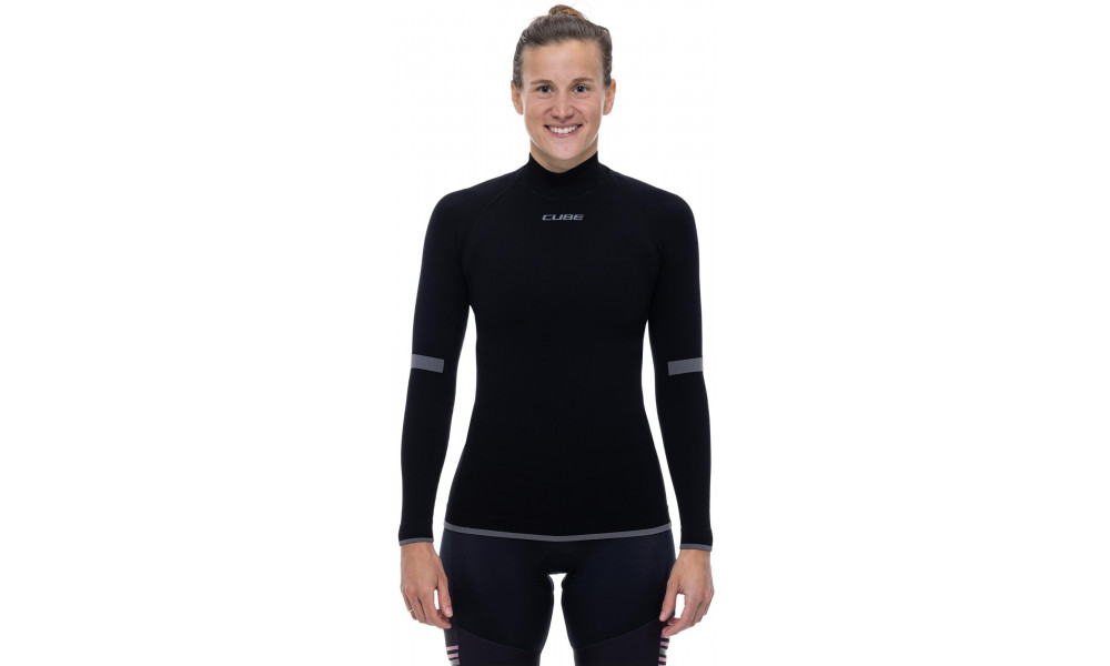 Baselayer shirt Cube WS Race Be Warm L/S black - 5