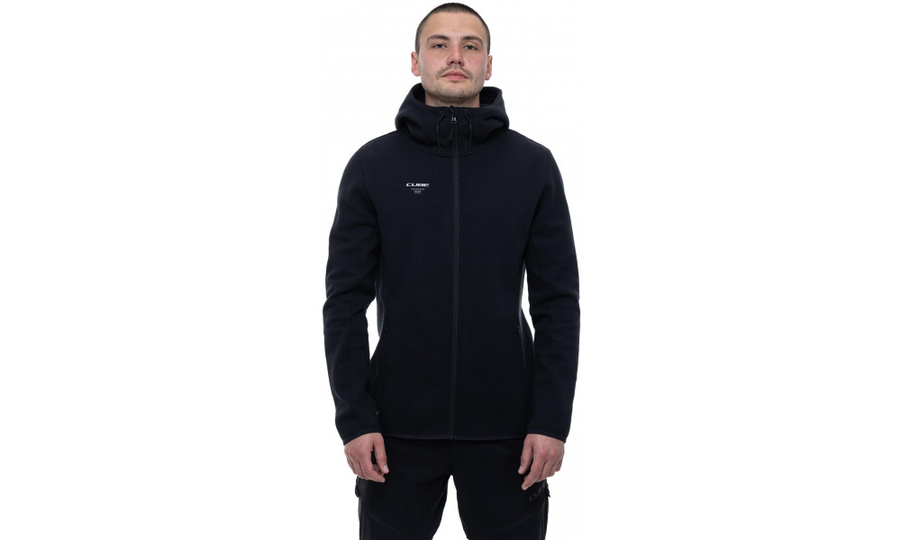 Hoodie Cube Advanced Zip black - 3