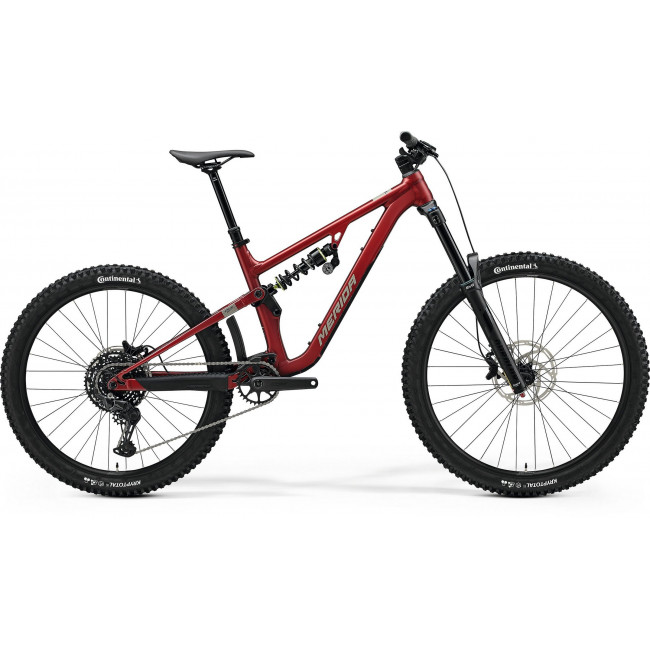 Велосипед Merida One-Sixty FR 400 III1 silk dark strawberry(grey/blk)