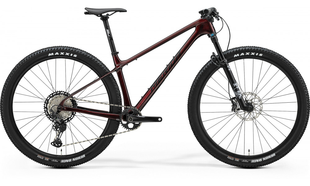 Bicycle Merida Big.Nine XT III1 burgundy red(black) 