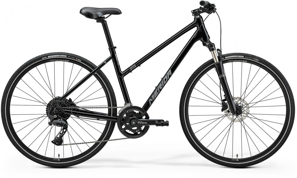 ????????? Merida Crossway 300 III2 Lady glossy black(silver) 