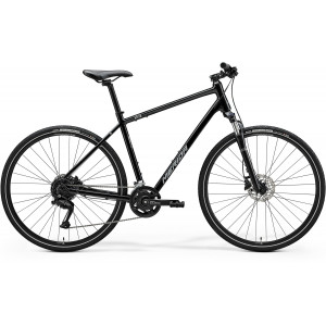 Велосипед Merida Crossway 100 III2 glossy black(silver)