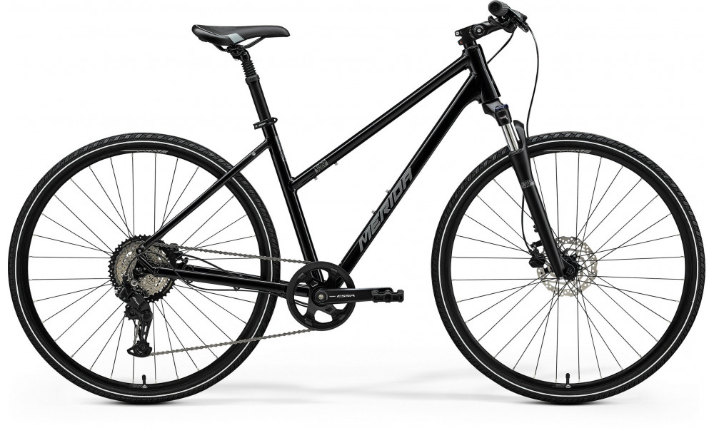 Bicycle Merida Crossway 20 III2 Lady black(silver) 