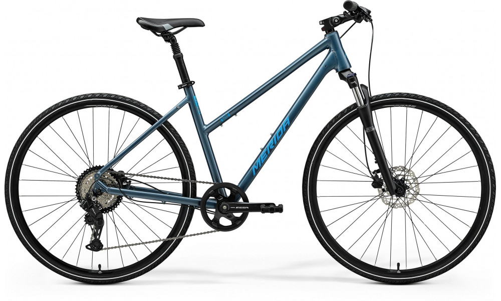 Bicycle Merida Crossway 20 III2 Lady silk steel blue(blue) 