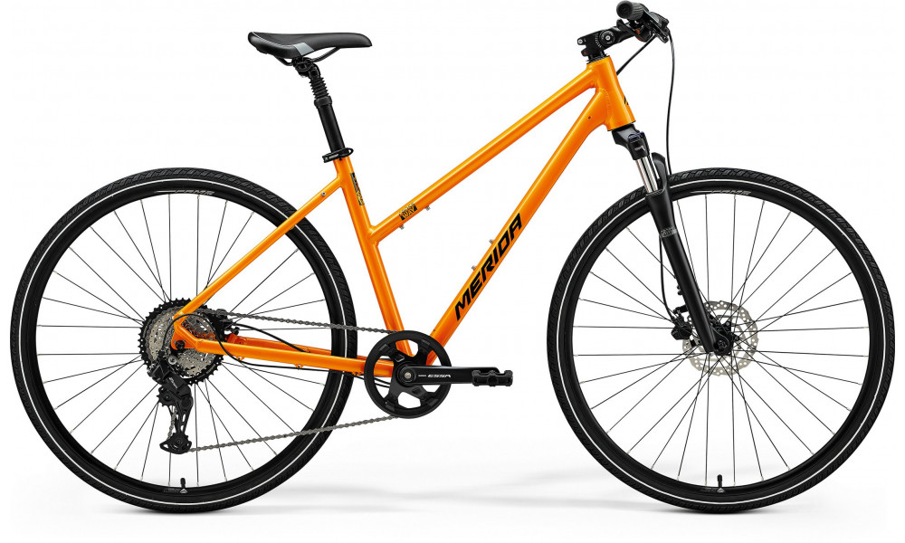 Bicycle Merida Crossway 20 III2 Lady metallic orange(black) 