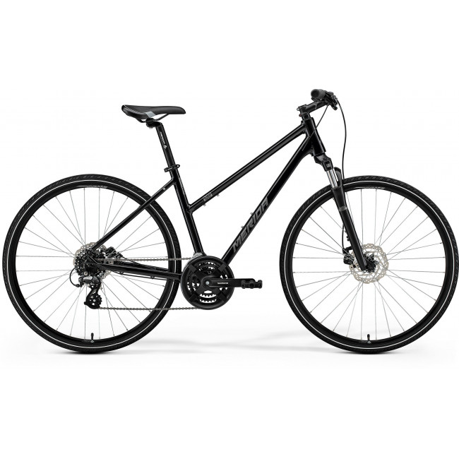 Велосипед Merida Crossway 10 III1 Lady black(silver)