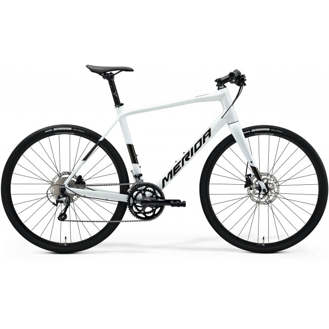 Велосипед Merida Speeder 300 III1 pearl white(guarded gold)