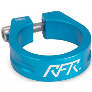 Seat post clamp RFR Alu 31.8mm blue