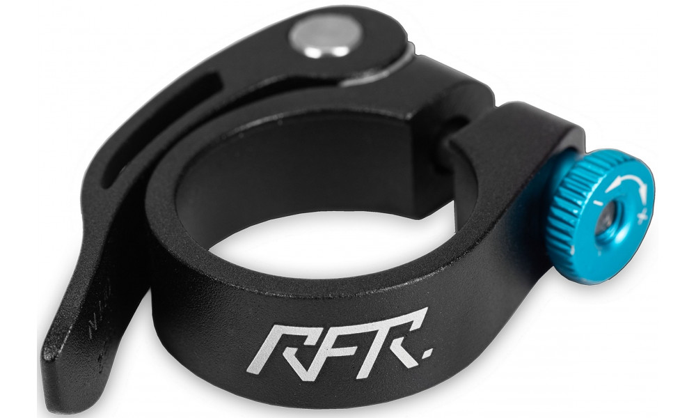 Зажим для подседельного штыря RFR with Quick Release Alu 31.8mm black'n'blue 