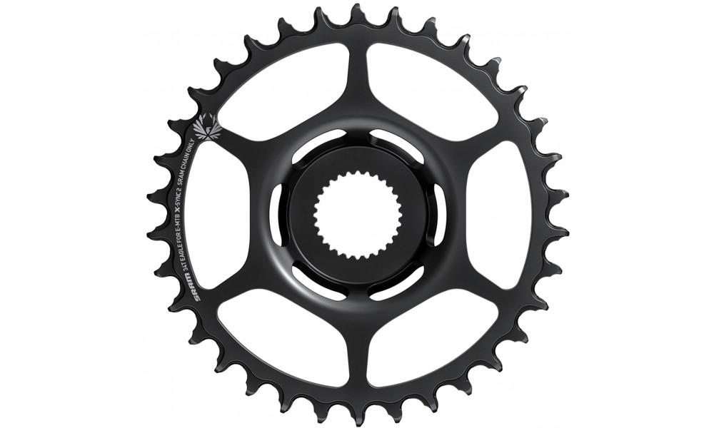 Chainring SRAM X-Sync2 E-MTB Eagle Boost148 Bosch Gen4 Direct Mount 52mm 34T 