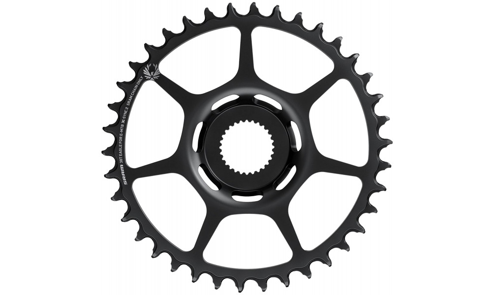 Передняя звезда SRAM X-Sync2 E-MTB Eagle Boost148 Bosch Gen4 Direct Mount 52mm 36T 