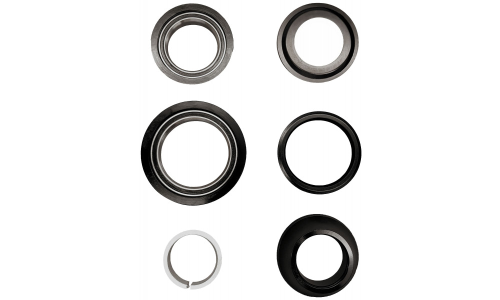 Headset Cube 08 ZS Tapered 1-1/8"-1.5" Semi Integrated Alu - 1