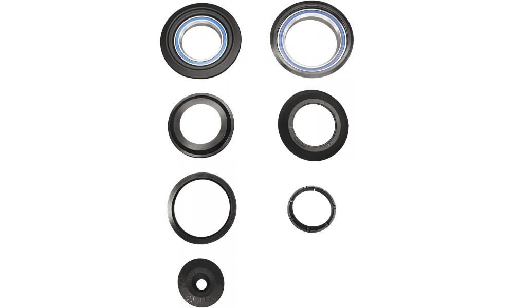 Headset Cube MTB ZS Tapered 1-1/2"-1-1/2" Semi Integrated Alu with spacer - 3