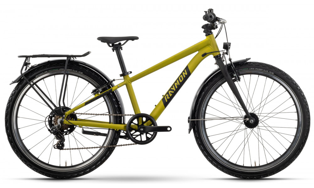 Bicycle Raymon Yanga 24 Street 2025 mustard-black - 1