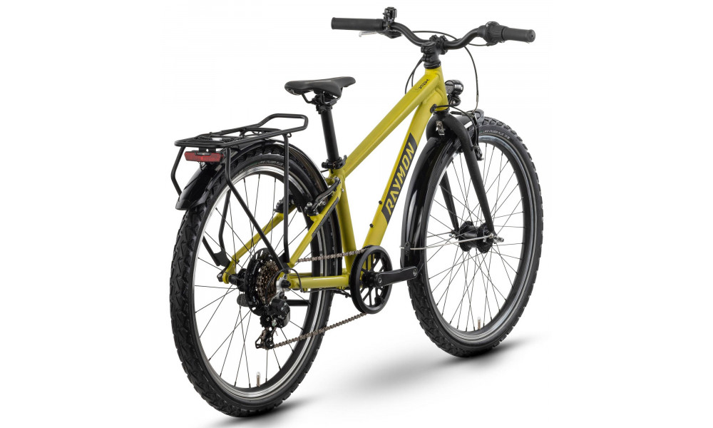 Велосипед Raymon Yanga 24 Street 2025 mustard-black - 2