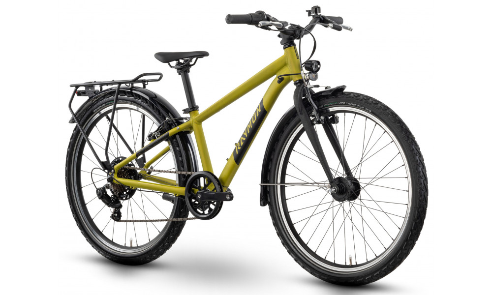 Велосипед Raymon Yanga 24 Street 2025 mustard-black - 3