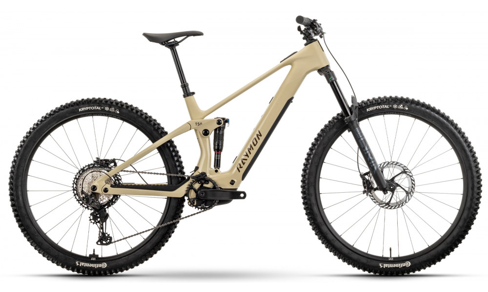 Электрический велосипед Raymon Airok Pro 29" 2025 popcorn stealth-caramel - 1