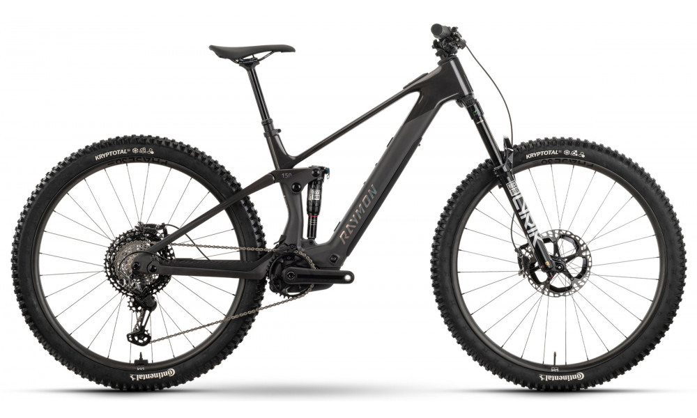 E-bike Raymon Airok Ultra 29" 2025 carbon stealth-iridescant - 1