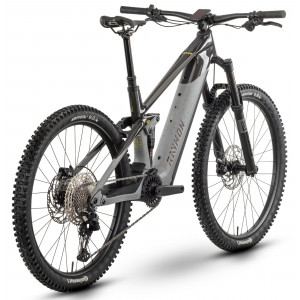 Электрический велосипед Raymon Tarok 29/27.5" 2025 grey sparkle-carbon-citron