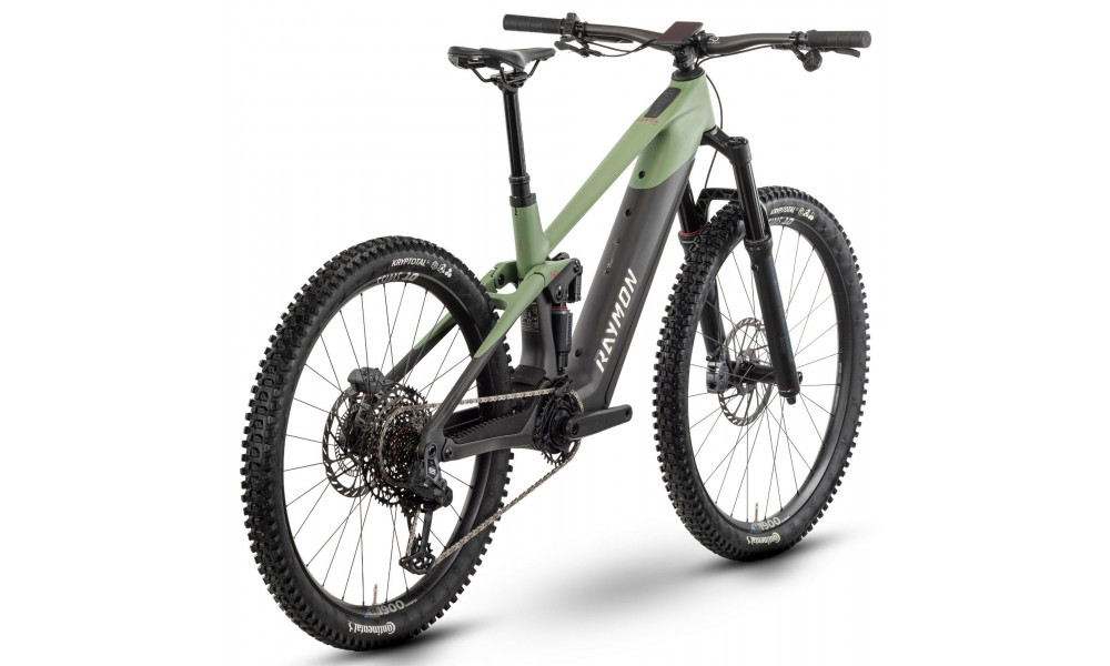 Электрический велосипед Raymon Tarok Pro 29/27.5" 2025 carbon-reseda green-violett - 2