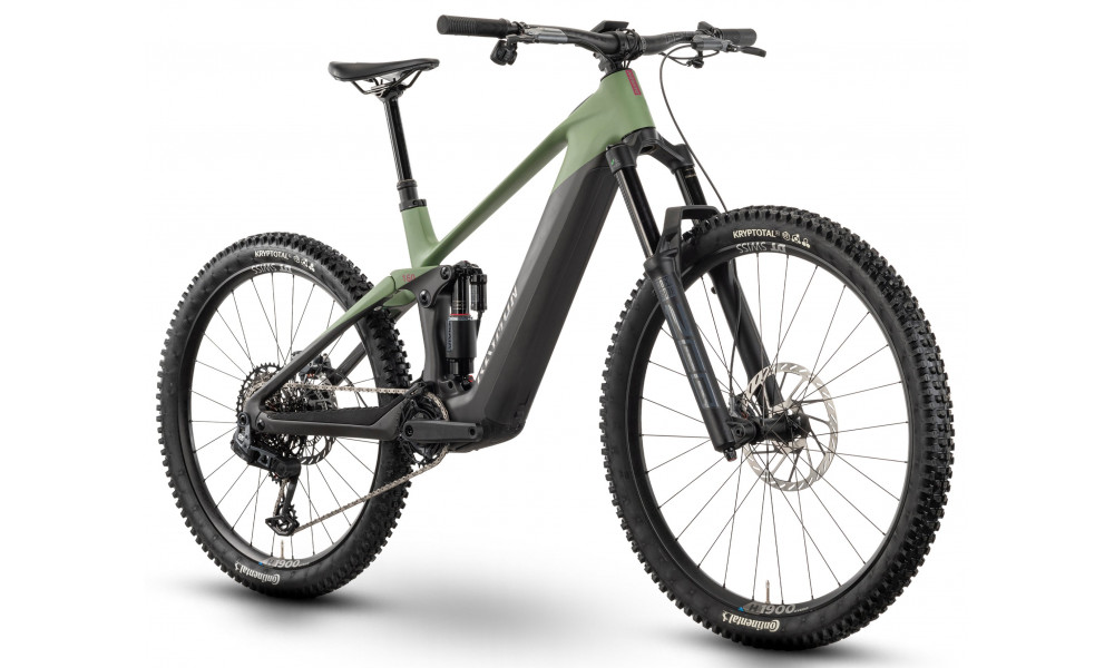 Электрический велосипед Raymon Tarok Pro 29/27.5" 2025 carbon-reseda green-violett - 3