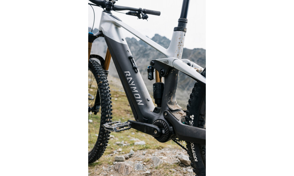 Электрический велосипед Raymon Tarok Ultra 29/27.5" 2025 carbon-silver-taupe - 2