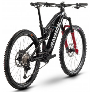 Электрический велосипед Raymon Trailray 170 Ultra 29" 2025 black-white-red