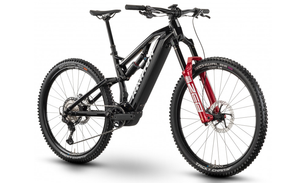 Электрический велосипед Raymon Trailray 170 Ultra 29" 2025 black-white-red - 3