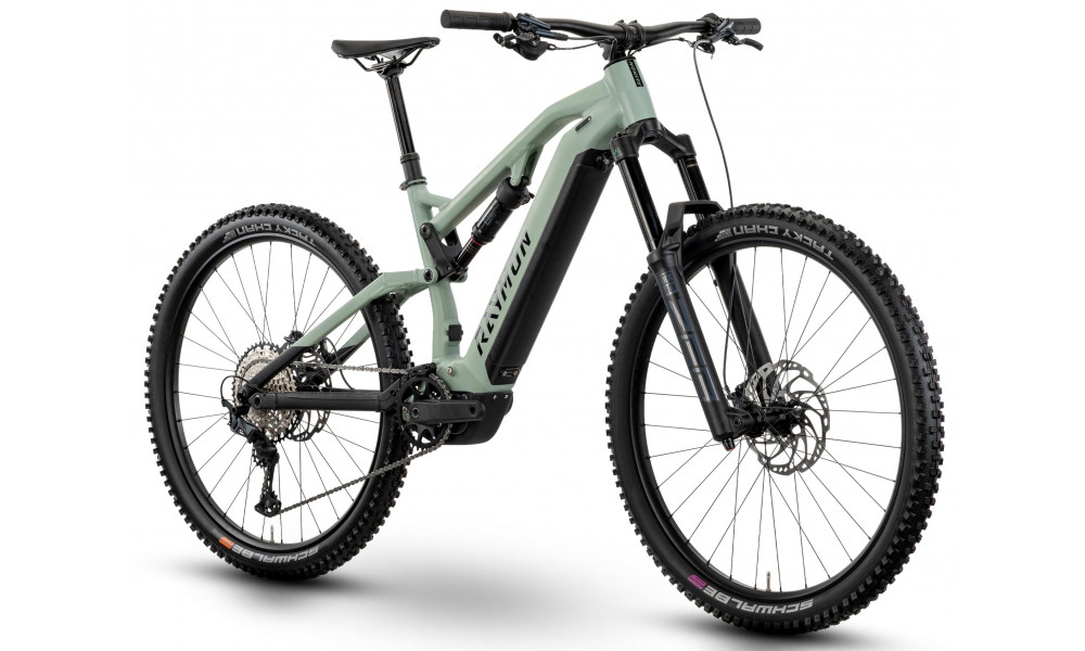 Электрический велосипед Raymon Trailray 150 Pro 29" 2025 mint-black-kobalt - 3