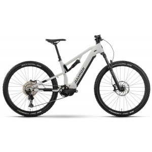 Электрический велосипед Raymon Trailray 120 Ultra 29" 2025 bianco-black-silver