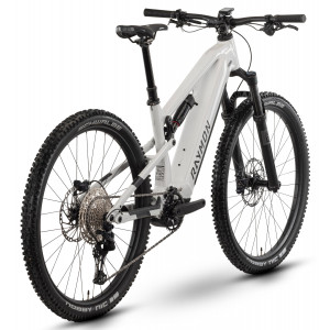 Электрический велосипед Raymon Trailray 120 Ultra 29" 2025 bianco-black-silver