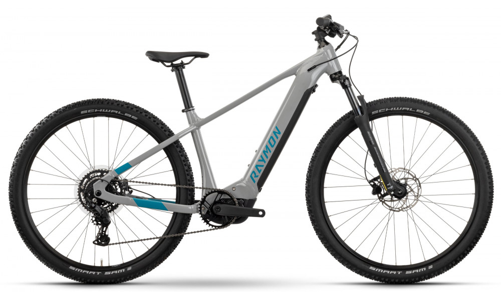 Электрический велосипед Raymon Hardray 500 29" 2025 timeless-cyan-black - 1