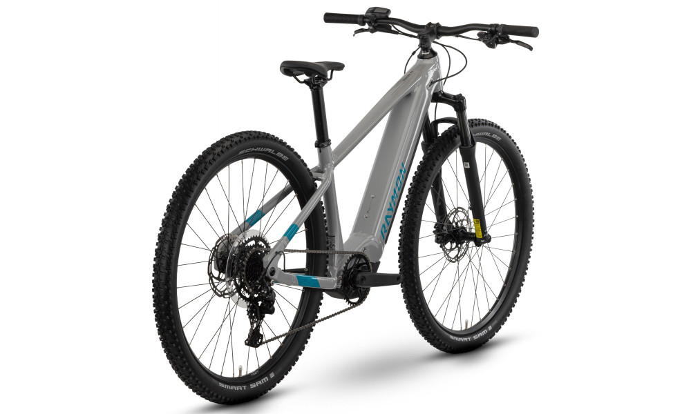 Электрический велосипед Raymon Hardray 500 29" 2025 timeless-cyan-black - 2