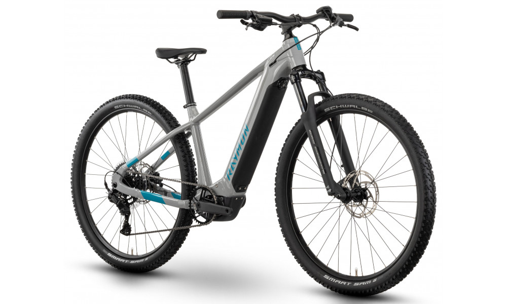 Электрический велосипед Raymon Hardray 500 29" 2025 timeless-cyan-black - 3