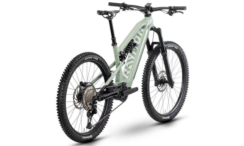 Электрический велосипед Raymon Trailray 180 Pro 29/27.5" 2025 mint-black-cotton - 2