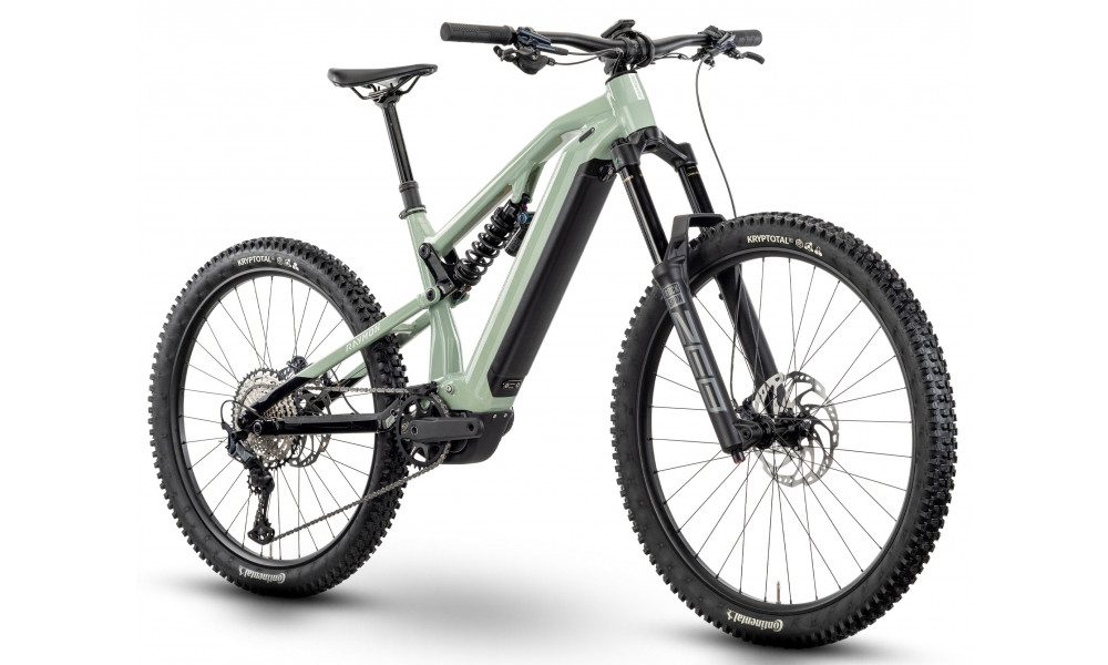 Электрический велосипед Raymon Trailray 180 Pro 29/27.5" 2025 mint-black-cotton - 3