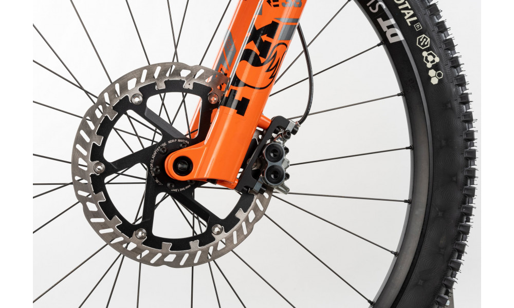 Электрический велосипед Raymon Trailray 180 Ultra 29/27.5" 2025 storm-black-orange - 2